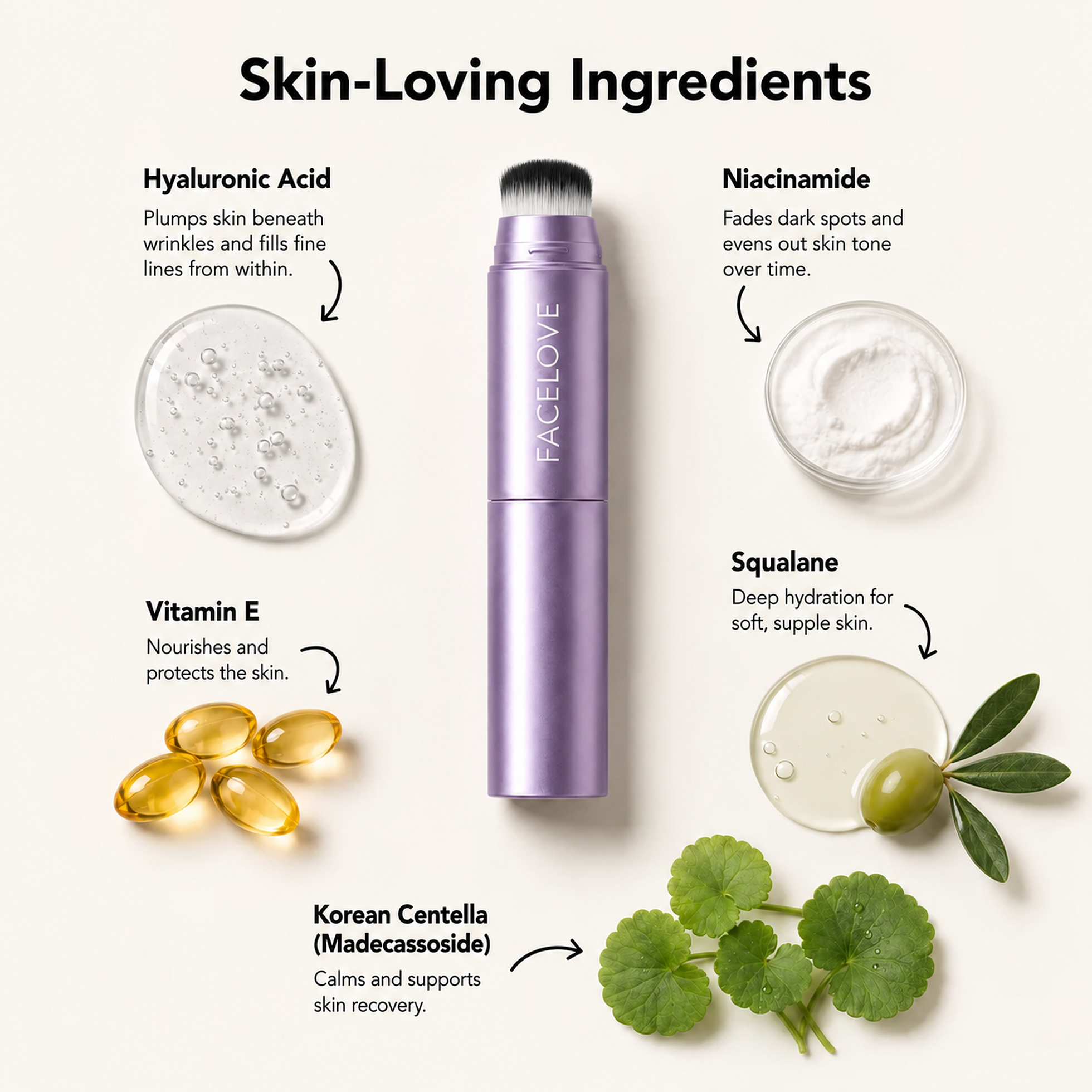 Changing Foundation Stick – The stick that makes mature skin glow again (Halloween)