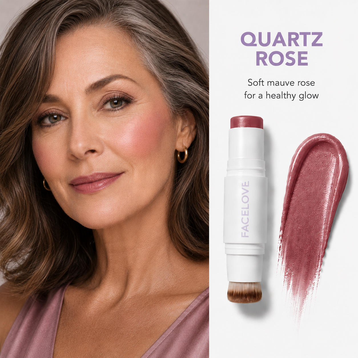 FreshGlow Blush Stick | Multi-Use Tint